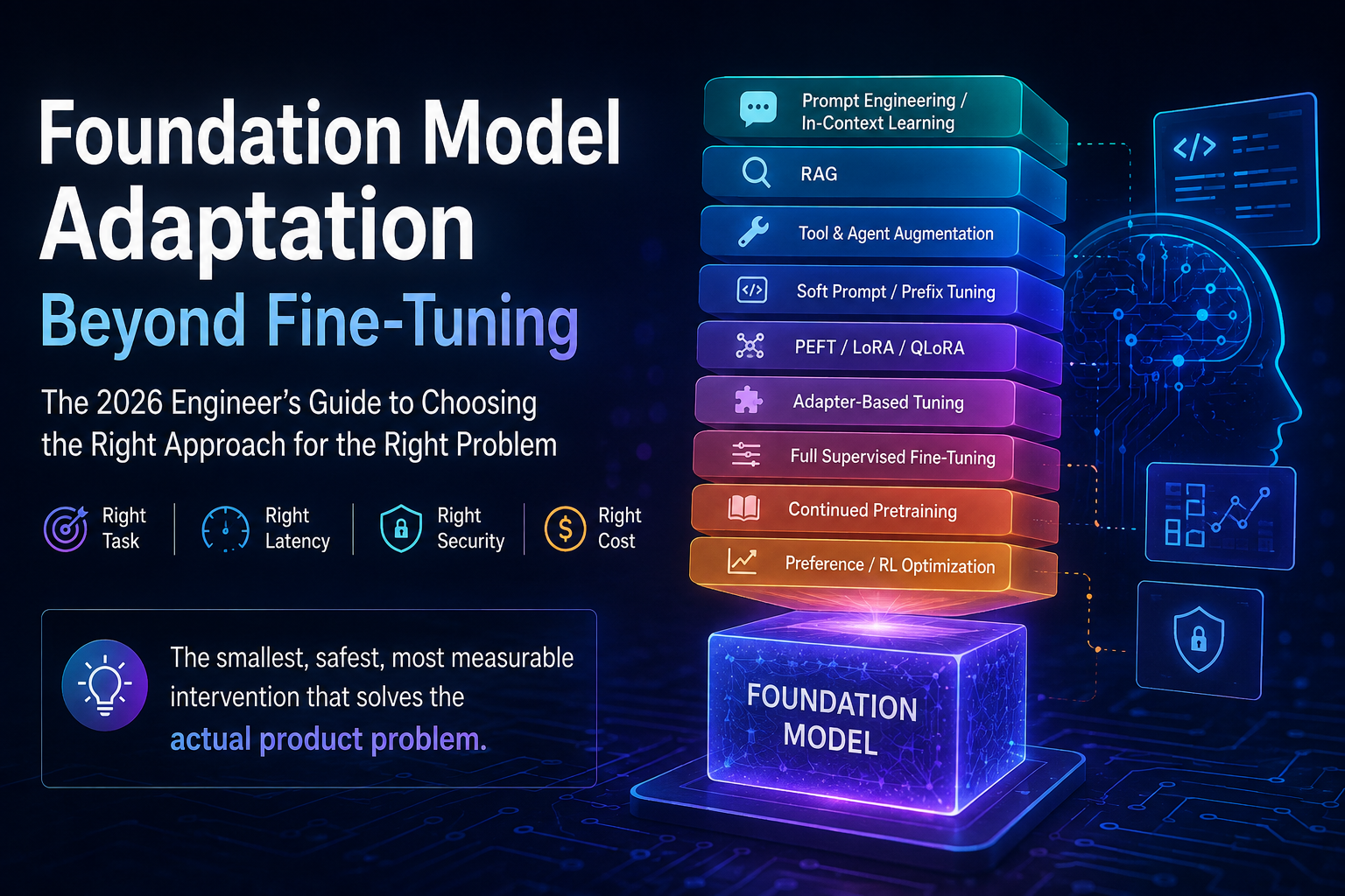 Foundation Model Adaptation in 2026 Is an Engineering Decision, Not a Fine-Tuning Decision