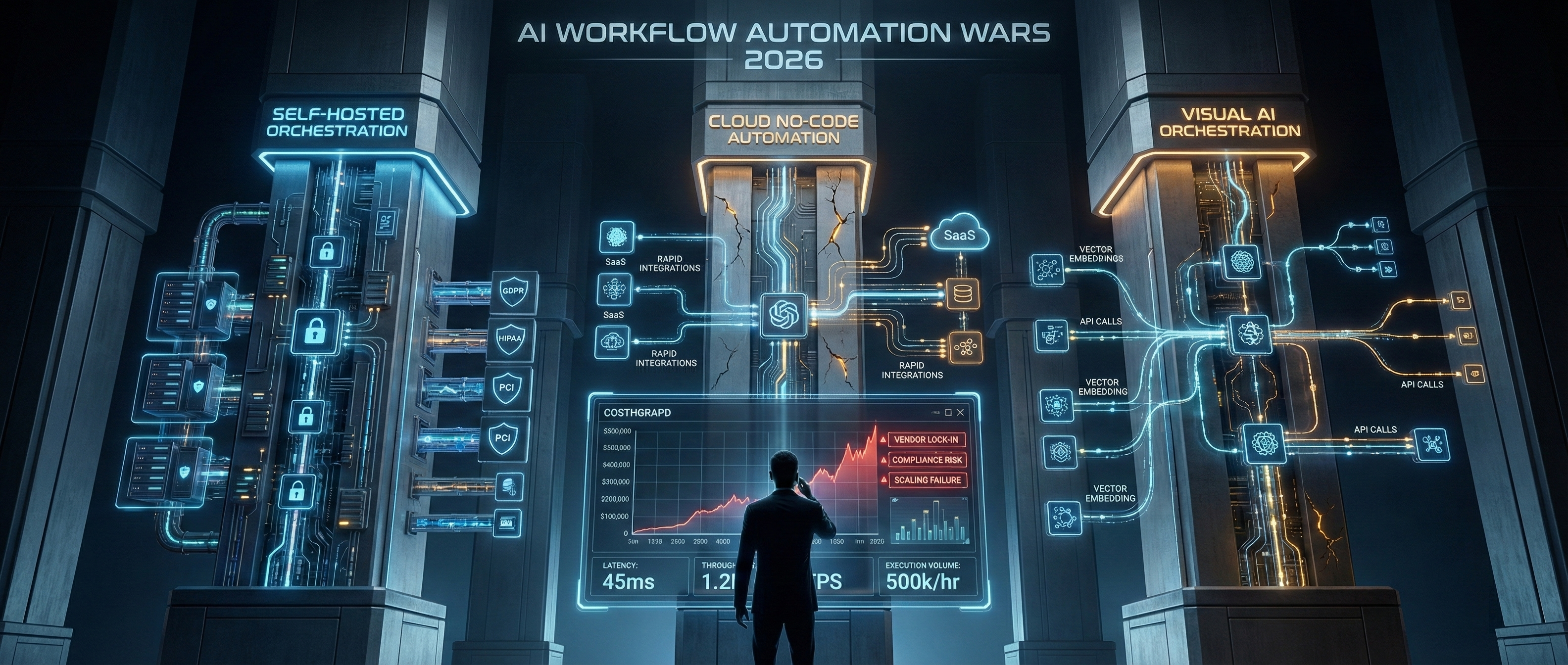 AI Workflow Automation Wars 2026: n8n vs Zapier vs Make for AI Engineers