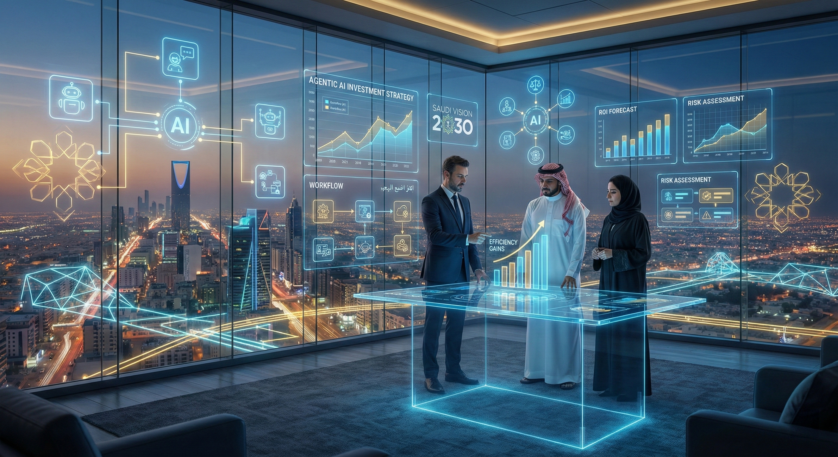 The Enterprise Agentic AI ROI Blueprint: $50M+ Budget Justification for Saudi Vision 2030