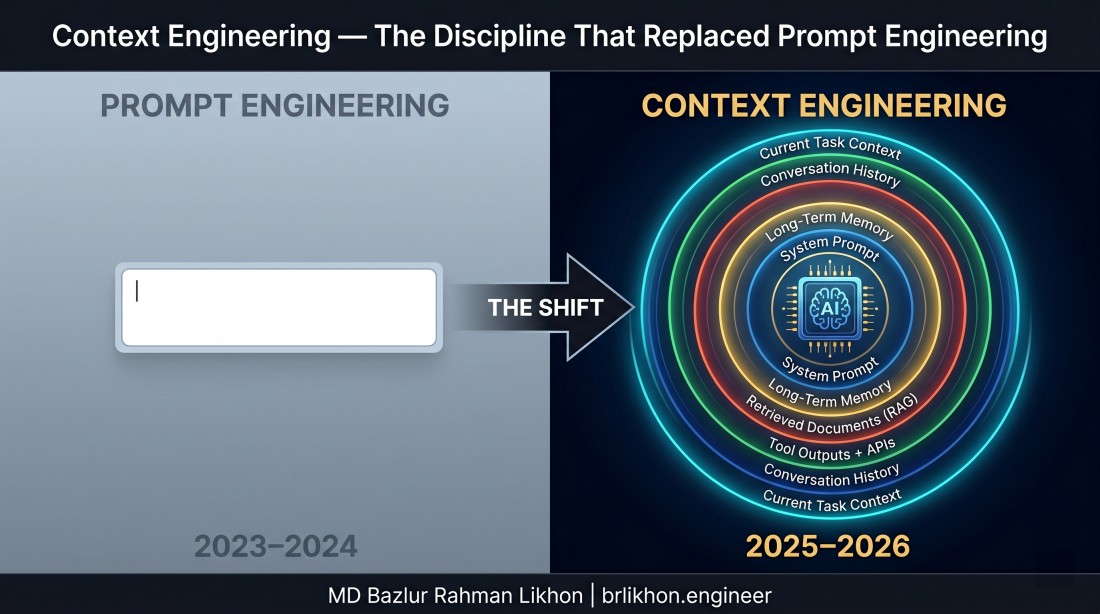 Context Engineering: Why Prompt Engineering Is Dead and What Every AI Engineer Needs to Know in 2026