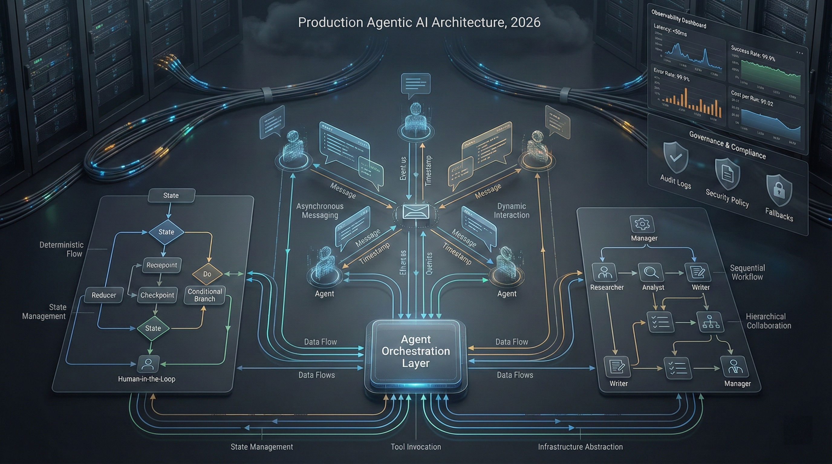 Building Production Agentic AI Systems in 2026: LangGraph vs AutoGen vs CrewAI”Complete Architecture Guide